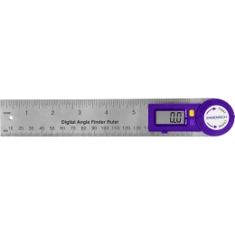 Цифровой угломер-линейка Ermenrich (Эрменрих) Verk DR30, фиолетовый 83831