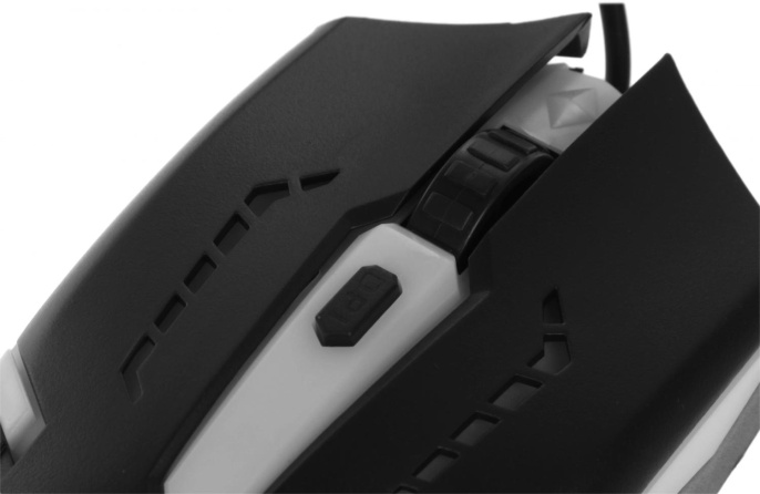 Мышь проводная Defender Flash MB-600L, игровая, оптическая, USB, 1200dpi, черный [52600]