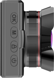 Видеорегистратор Digma FreeDrive 300DW черный 4Mpix 1440x2560 130гр.
