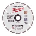 Алмазный диск Milwaukee DHMM 76мм 4932471333 для M12 FCOT, для материалов: ПВХ, плитка, твердый натуральный камень, композитные материалы, гипсокартон, тонкое дерево, резьбовые шпильки, листовой металл, внутренний диаметр: 10мм, высота сегмента: 2.2мм