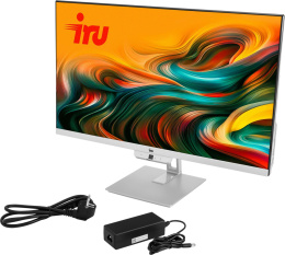 Моноблок IRU Planio 235 23.8" Full HD Ryzen 5 3500U 2.1 16Gb SSD512Gb Vega 8 Windows 11 Pro WiFi BT 120W Cam серебристый 1920x1080 RUS 2198289