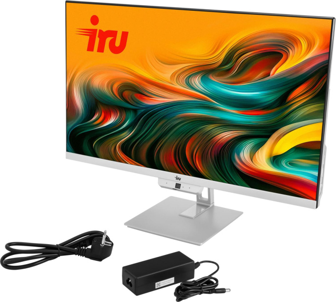 Моноблок IRU Planio 235 23.8" Full HD Ryzen 5 3500U 2.1 16Gb SSD512Gb Vega 8 Windows 11 Pro WiFi BT 120W Cam серебристый 1920x1080 RUS 2198289