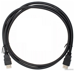 Кабель аудио-видео Cactus CS-HDMI.1.4-1.5 HDMI (m)/HDMI (m) 1.5м. позолоч.конт. черный