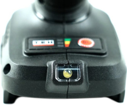 Дрель-шуруповерт TEH TDBL420 (напряжение 20В, обороты: 0-450/2000 об/мин, крутящий момент 60 Нм, быстрозажимной патрон 10 мм, в комплекте крюк для ремня, поставляется в коробке без АКБ и ЗУ)