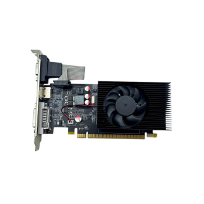 Видеокарта CBR GT730 2Gb DDR3, 128bit, 700Mhz, 1*HDMI + 1*DVI + 1*VGA, 49W, Ret [VGA-STX730-2G-RTL]
