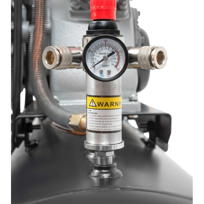 Ременной компрессор (200 л; 10 бар; 412 л/мин) Inforce BCX-200L