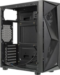Корпус ATX Aerocool Glider Cosmo-G-BK-v1, Midi-Tower, без БП, черный