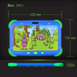 7" Детский планшет Digma CITI Kids 2/32 GB MT8321 3G, 1024 x 600, Android 9.0, розовый [cs7216mg]