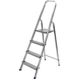 Алюминиевая стремянка 4 ступени СИБРТЕХ 97714