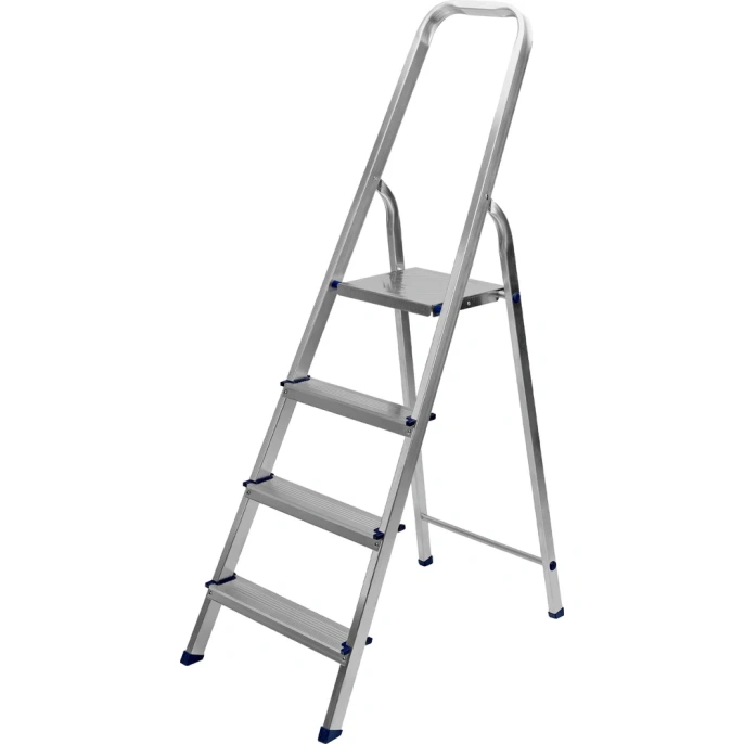 Алюминиевая стремянка 4 ступени СИБРТЕХ 97714