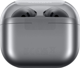 Гарнитура вкладыши Samsung Galaxy Buds 3 серебристый беспроводные bluetooth в ушной раковине SM-R530NZAACIS