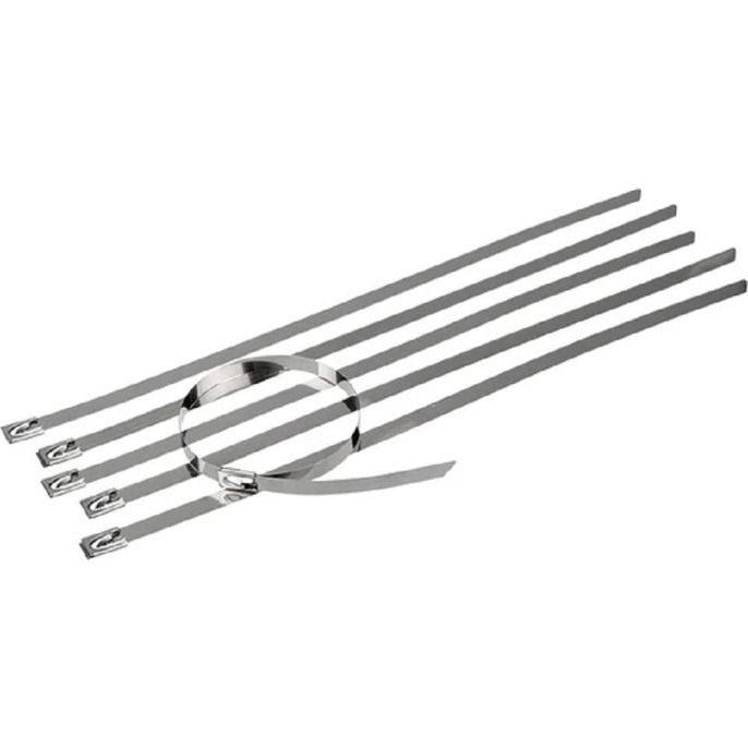 Rexant 07-0310 Стяжка кабельная стальная 304 300x7,9мм 50 шт/уп