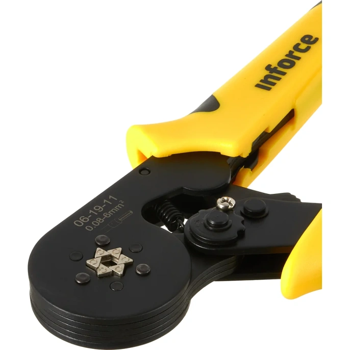 Шестигранные пресс-клещи Inforce 0,08-6 мм2 06-19-11