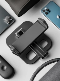 Регулируемая эргономичная подставка CABLETIME CS22S (CT-PS03-AS) – складная, устойчивая для планшетов/смартфонов 5-14 дюймов