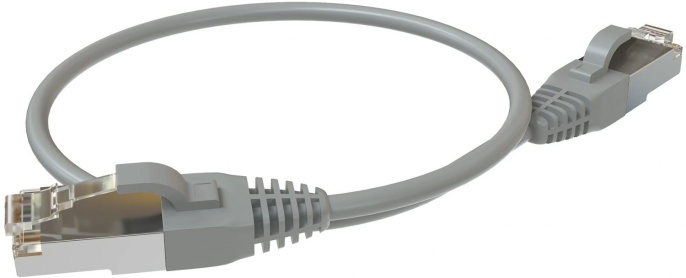 Патч-корд SYSMATRIX вилка RJ-45, вилка RJ-45, кат.5E, LSZH, 0.3м, серый [pc 4545.5es26.03lszhgy]