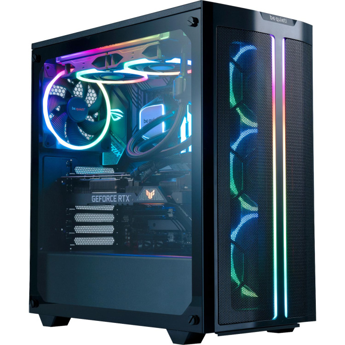 Кулер для корпуса Case Cooler be quiet! LIGHT WINGS 120mm PWM 120x120x25mm, 4-pin PWM, ARGB, 41.5CFM, 20.6dBA, 1700RPM, Black BL072