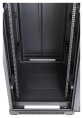 Шкаф коммутационный Lanmaster Business TWT-CBB-22U-6X10-P1 напольный 22U 600x1000мм пер.дв.перфор. задн.дв.перфор.2-хст. 2 бок.пан. 800кг черный IP20