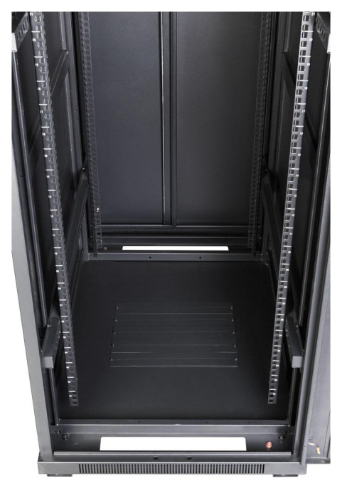 Шкаф коммутационный Lanmaster Business TWT-CBB-22U-6X10-P1 напольный 22U 600x1000мм пер.дв.перфор. задн.дв.перфор.2-хст. 2 бок.пан. 800кг черный IP20