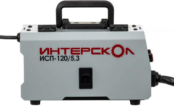 Сварочный аппарат Интерскол ИСП-120/5,3 инвертор MMA/TL/vrd 4кВт 662.1.0.70