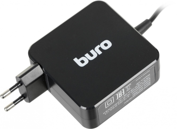 Блок питания Buro BUM-CW065 автоматический 65W 5V-20V 3.25A от бытовой электросети (BUM-СW065)