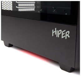 Корпус ATX HIPER PB81, Midi-Tower, без БП, черный