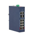 DAHUA DH-CHS4212-8GT-110 8-портовый гигабитный PoE коммутатор с функцией облачного управления 8 RJ45 10/100/1000Мбит/с PoE/PoE+/Hi-PoE/IEEE 802.3bt , 2 RJ45 10/100/1000Мбит/с uplink , 2 SFP 1000Мбит