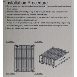 Радиатор Supermicro SNK-P0047PS (SNK-P0047PS)