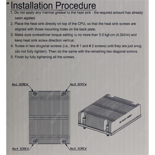 Радиатор Supermicro SNK-P0047PS (SNK-P0047PS)