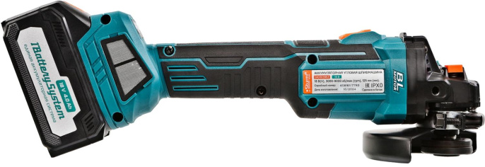 Углошлифовальная машина Sturm! CAG18125BLE 9000об/мин рез.шпин.:M14 d 125мм