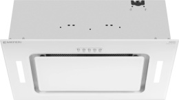 Вытяжка встраиваемая Meferi Ultra INBOX52WH Glass белый управление: кнопочное 1 мотор (INBOX52WH GLASS ULTRA)