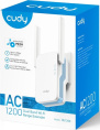 Повторитель беспроводного сигнала Cudy RE1200 AC1200 10/100BASE-TX/Wi-Fi белый