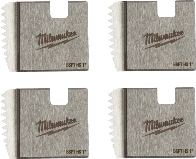 Плашка для резьбонарезного инструмента Milwaukee FPTD 1" BSPT HS (4932480235) (резьба: 1", сталь: быстрорежущая (HSS), тип резьбы: BSPT)