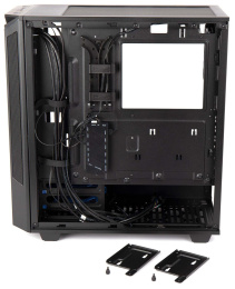Корпус ATX HIPER PB81, Midi-Tower, без БП, черный