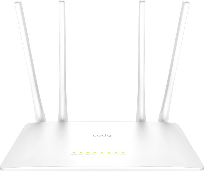 Роутер беспроводной Cudy WR1200 AC1200 10/100BASE-TX белый