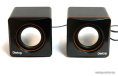 Акустическая система Dialog AC-04UP BLACK-ORANGE 2.0, 6W RMS