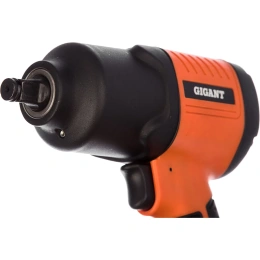 Ударный пневмогайковерт (720 Нм; 1/2"; кейс) Gigant PW 720 + набор головок