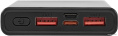 Мобильный аккумулятор Digma DGPF10A 10000mAh QC3.0/PD3.0 22.5W 3A 2xUSB-A/USB-C черный (DGPF10A22PBK)