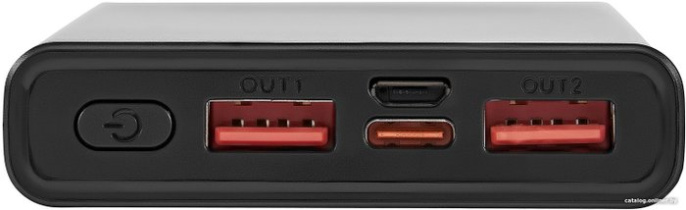Мобильный аккумулятор Digma DGPF10A 10000mAh QC3.0/PD3.0 22.5W 3A 2xUSB-A/USB-C черный (DGPF10A22PBK)