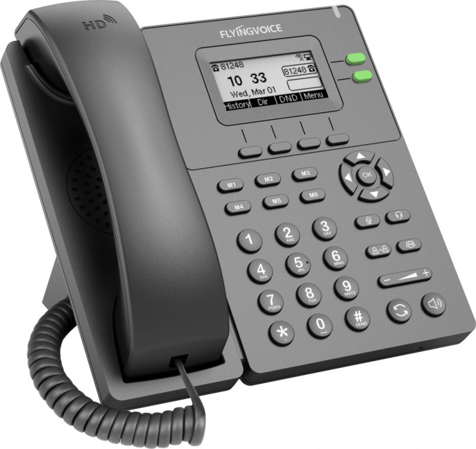 Проводной IP телефон FLYINGVOICE P20
