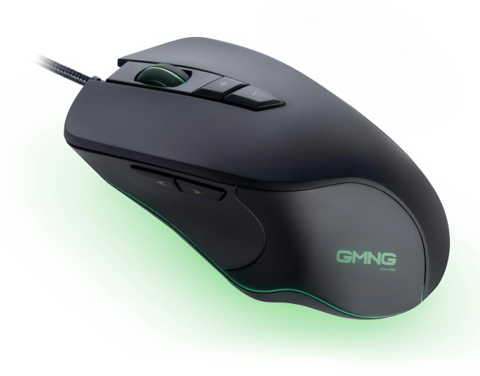 Мышь проводная GMNG 940GM, игровая, оптическая, USB, 12800dpi, черный
