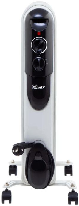 Радиатор масляный MTX OCH-1500 1500Вт белый