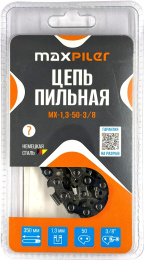 Цепь для пилы MaxPiler MX-1,3-50-3/8 (количество звеньев: 50, шаг цепи: 3/8 дюйма, ширина паза: 1.3 мм)