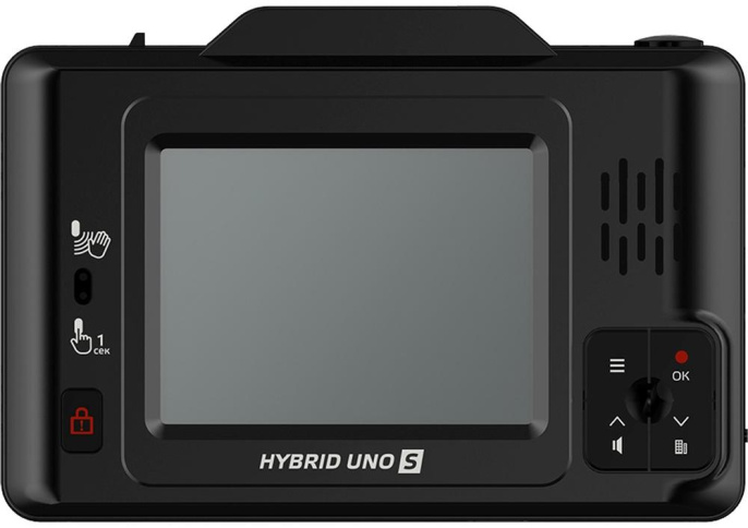 Видеорегистратор с радар-детектором SilverStone F1 Hybrid UNO S, GPS