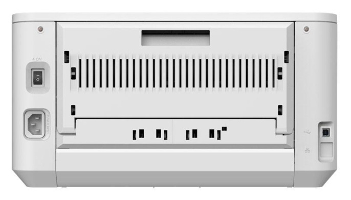 Принтер лазерный Deli P2000 черно-белая печать, A4, цвет белый