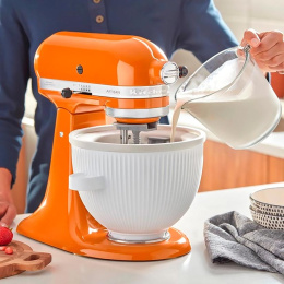 Насадка для мороженого KitchenAid Мороженица для миксеров с чашей 4.8 / 6.9 л (5KSMICM)