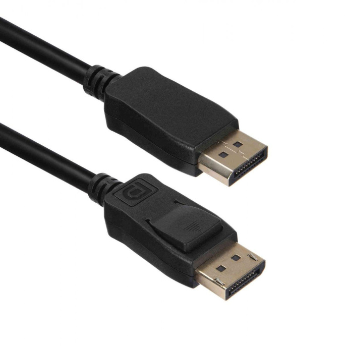 Кабель ACD-DDPM4-50B |ACD-DDPM4-50B| DisplayPort 1.4, Golden Plated,20m/20m, Черный, 5м, 742439