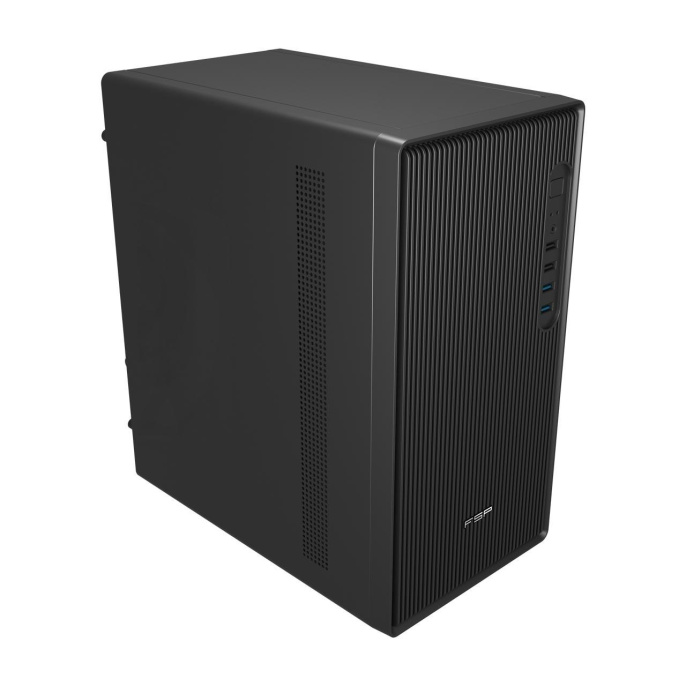FSP Корпус mATX Minitower S120-B, USB3.0 x 2/USB2.0 x 2, Black (POC0000297)