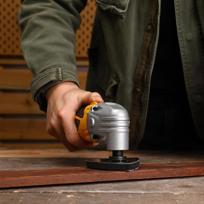 Многофункциональный инструмент Deko DKOT500 + набор предметов 10 500Вт желтый/черный 085-1135