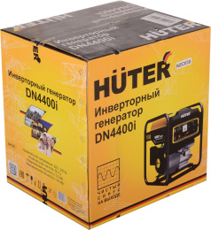 Генератор Huter DN4400i 3.6кВт 64/10/5