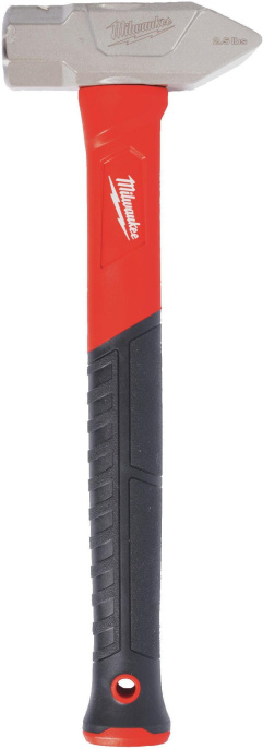 Молоток Milwaukee 4932498306 1.13кг для столярных, строительных, слесарных работ, рукоятка из стекловолокна, материал бойка: сталь